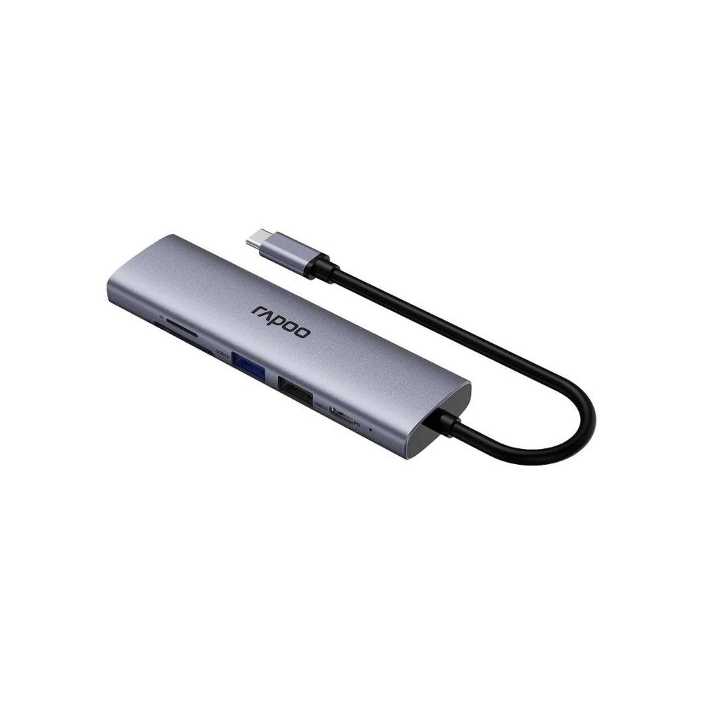 TJM Rapoo XD61 USB-C 6-in-1 Hub