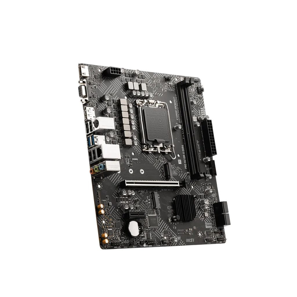 TJM MB MSI PRO H610M-G D4 Motherboard