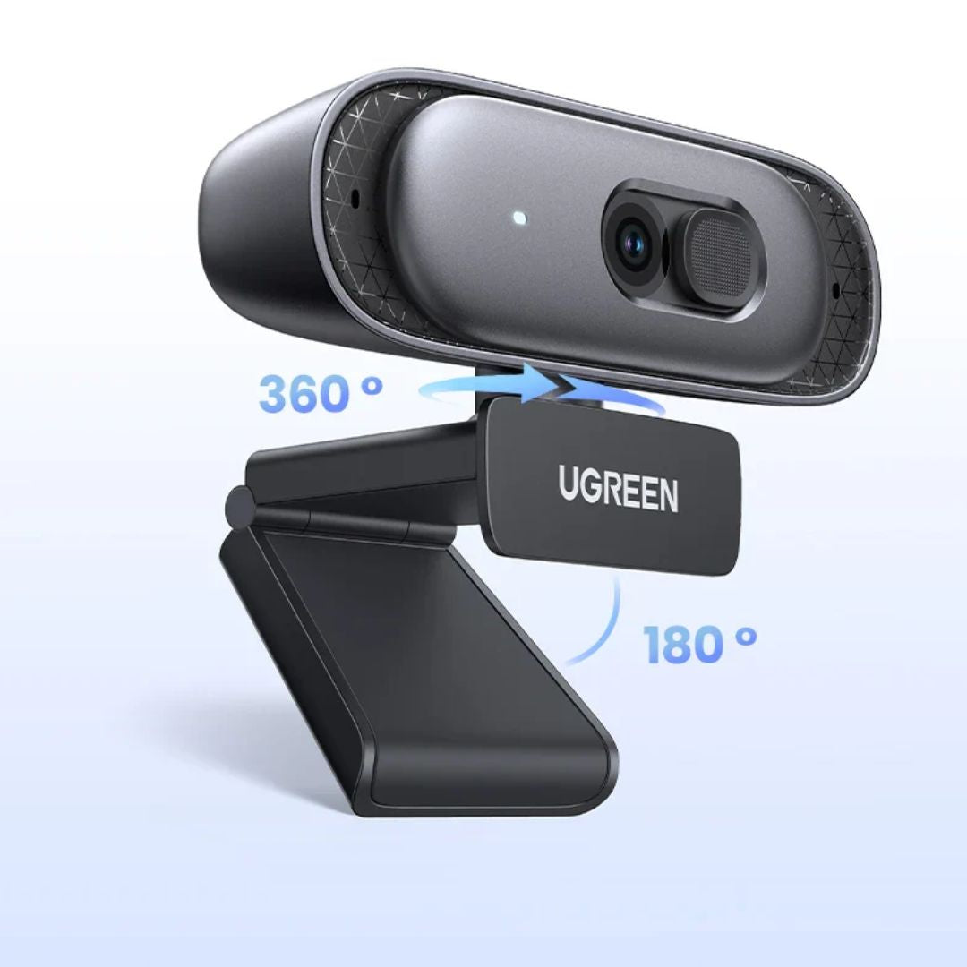 TJM UGREEN CM778 2K 30FPS Full HD Web Camera - Black