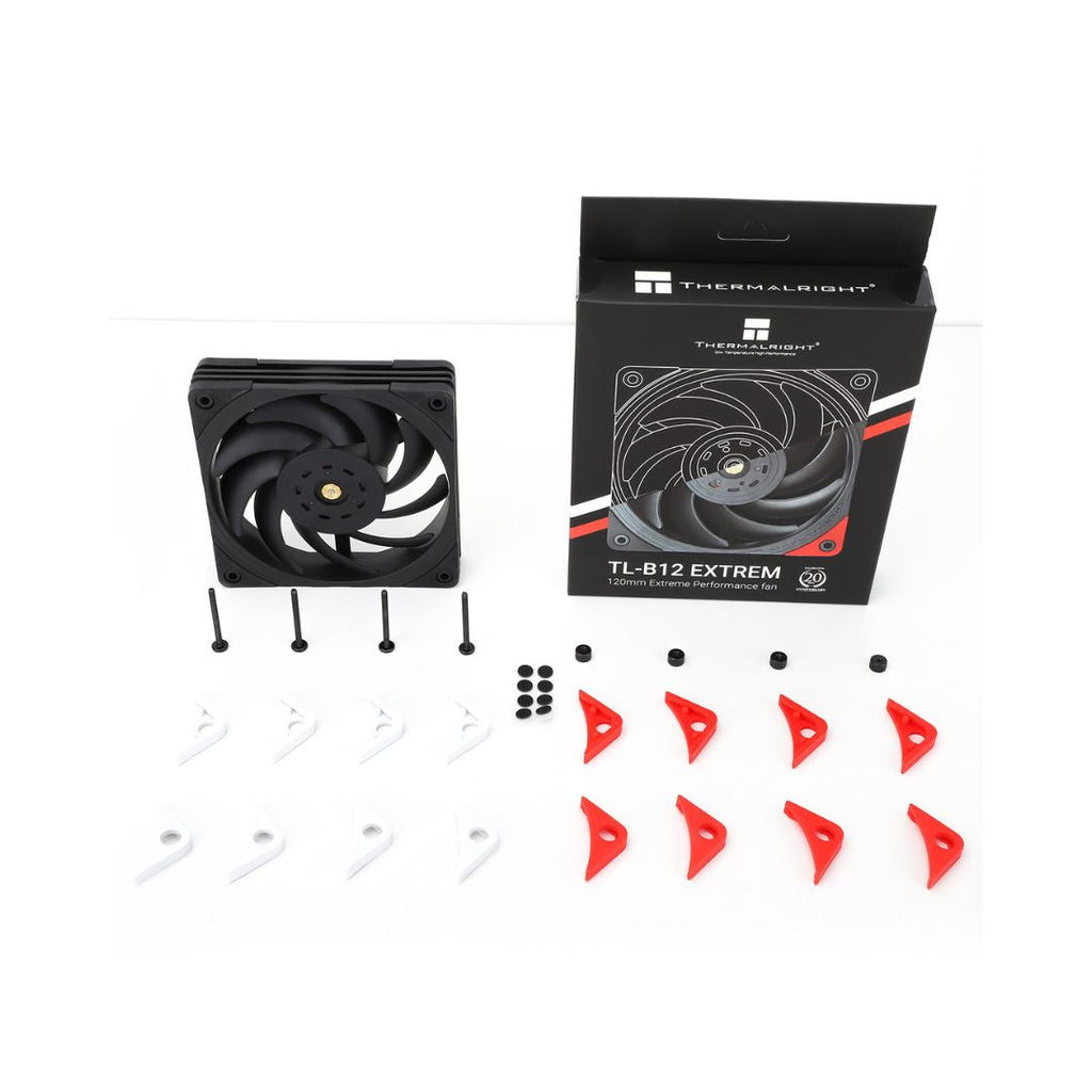 TJM Thermalright TL-B12 EXTREM X3 Fan Kit 120mm 3 Fan ARGB - Black