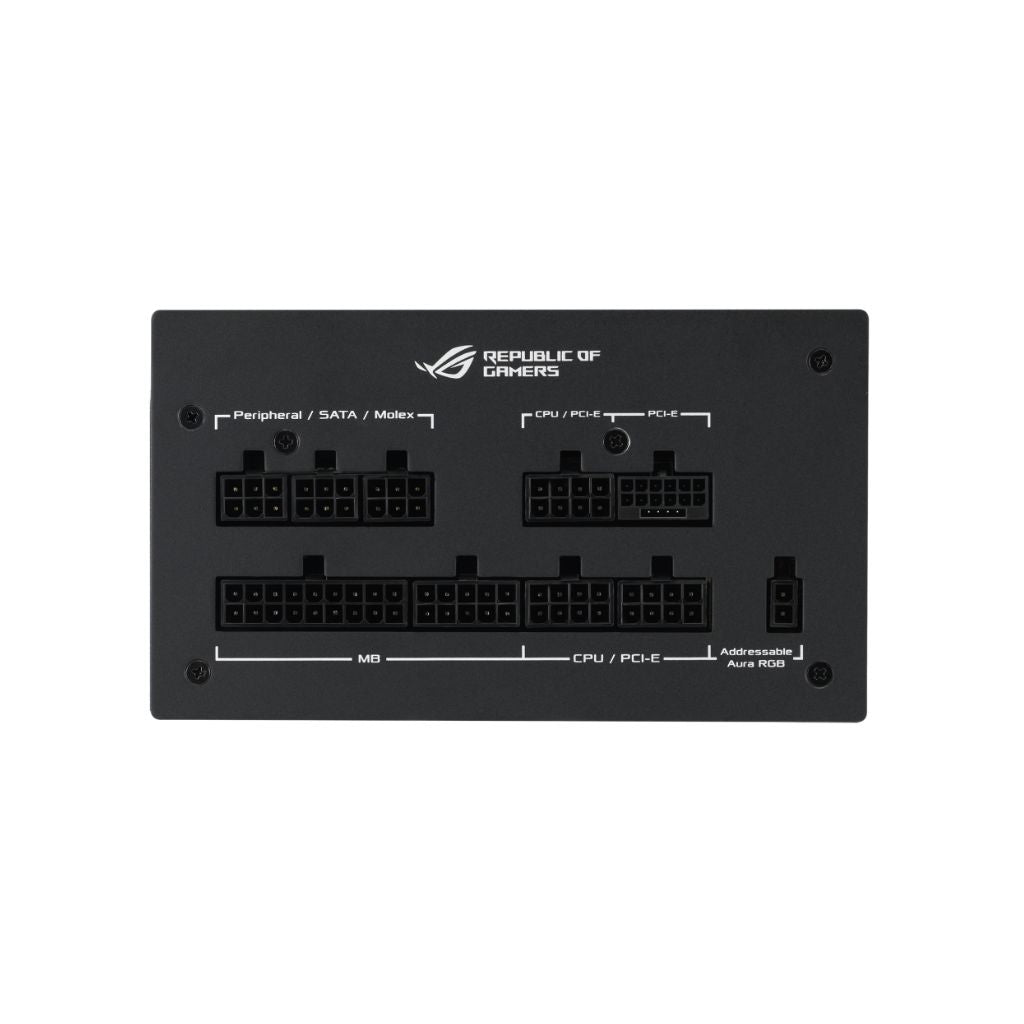TJM ASUS ROG STRIX 850W Gold Aura Edition, Full Modular, 80+ GOLD, PCIe 5.0 , Black