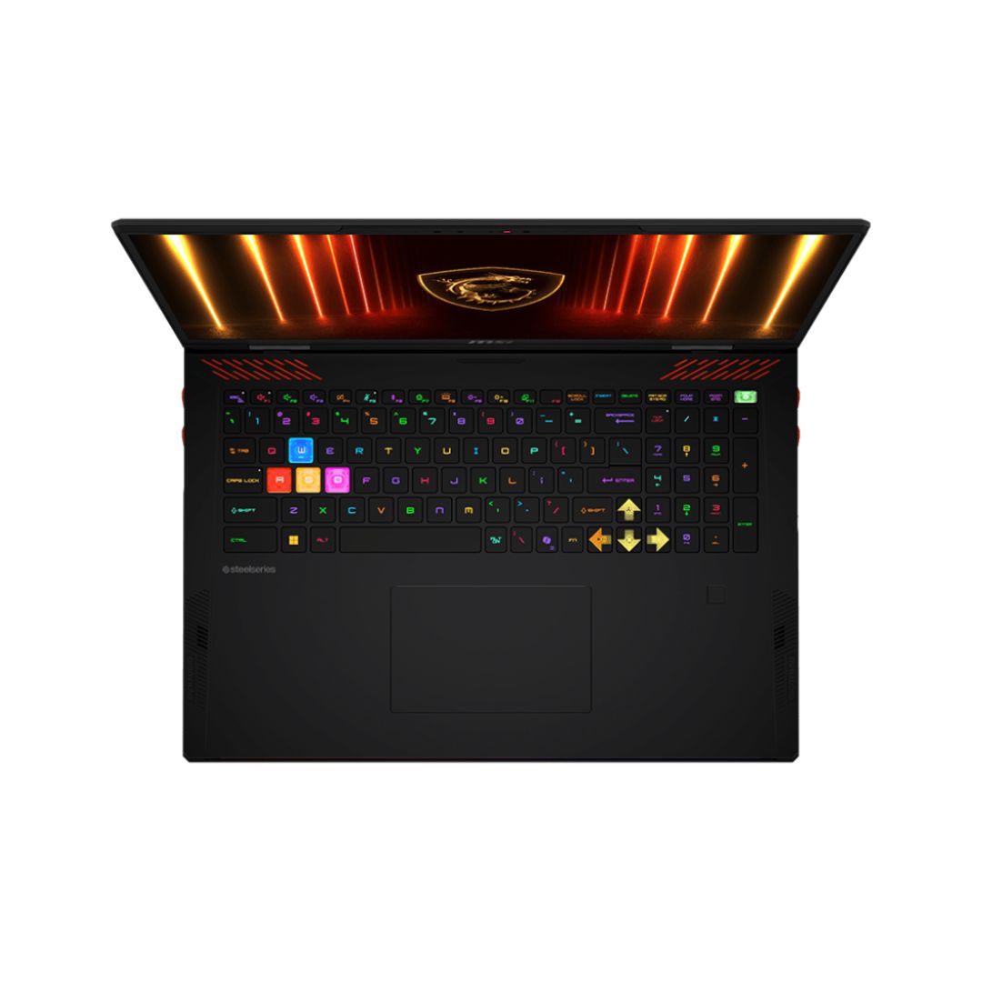 TJM MSI Raider A18 HX A9WIG-205AE, AMD Ryzen 9-9955HX3D, RAM 64GB, SSD 2TB, NVIDIA RTX 5090 24G, 18 Inch UHD+ (4k+) 120Hz, Core Black