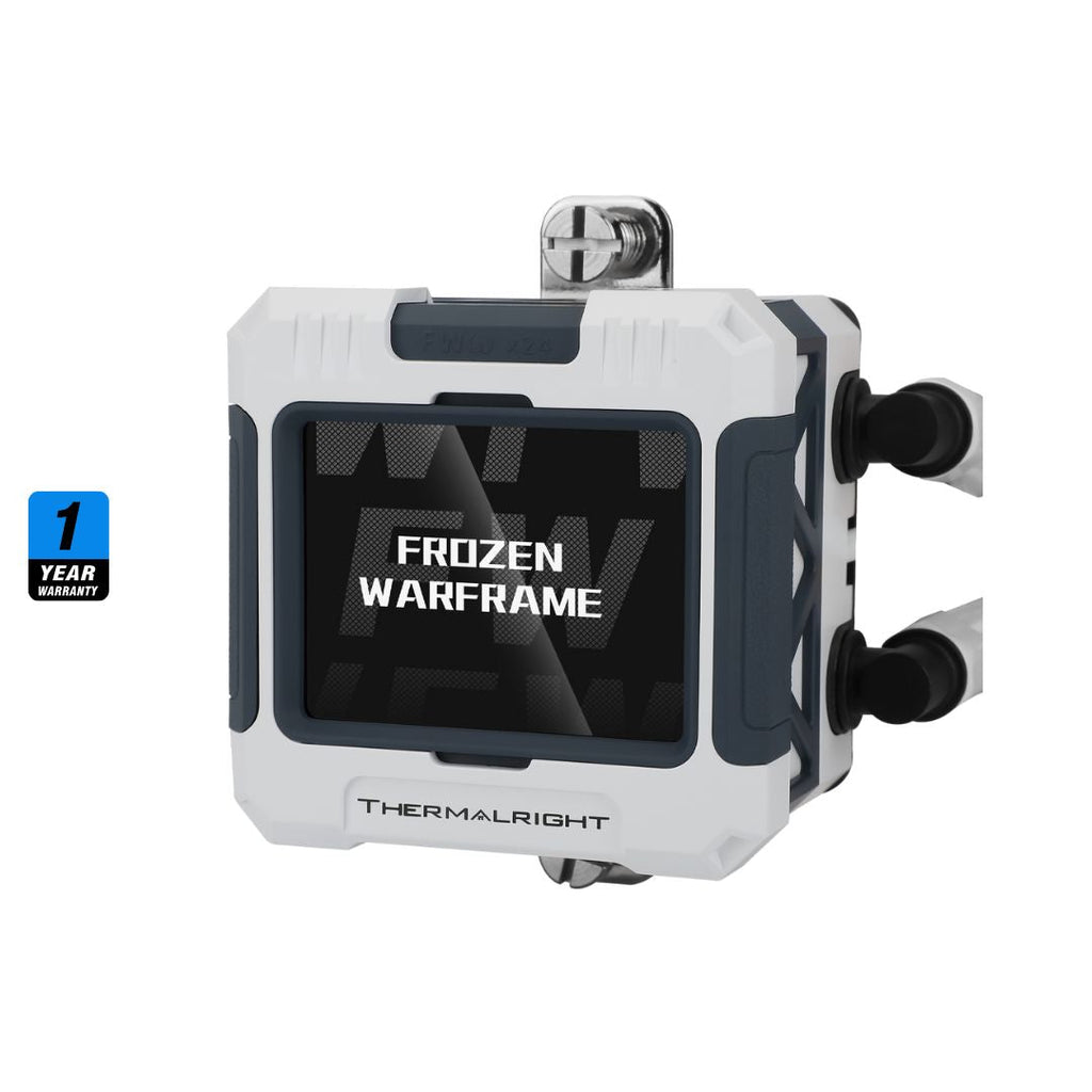 TJM Thermalright Frozen Warframe 360 ARGB Liquid CPU Cooler - White