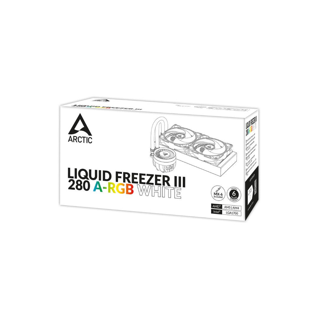 TJM Arctic Liquid Freezer III 280 A-RGB - White