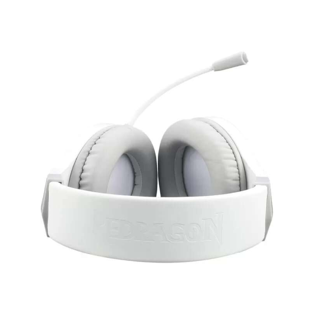 TJM Redragon H260-W RGB Wired Gaming Headset - White