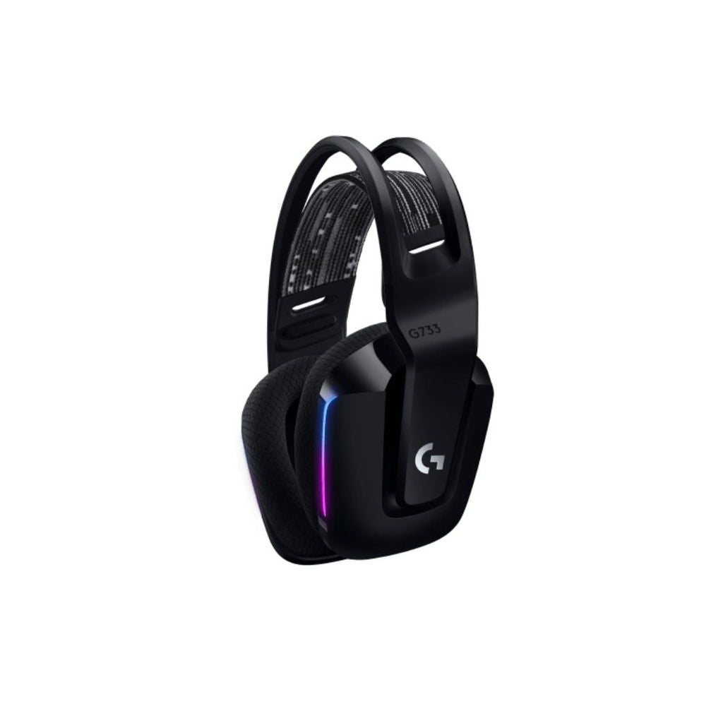 TJM Logitech G733 Lightspeed Wireless Gaming Headset - Black