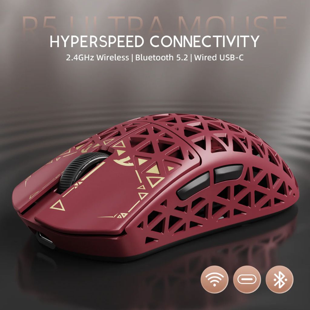 TJM Attack Shark R5 Ultra Wireless - Red