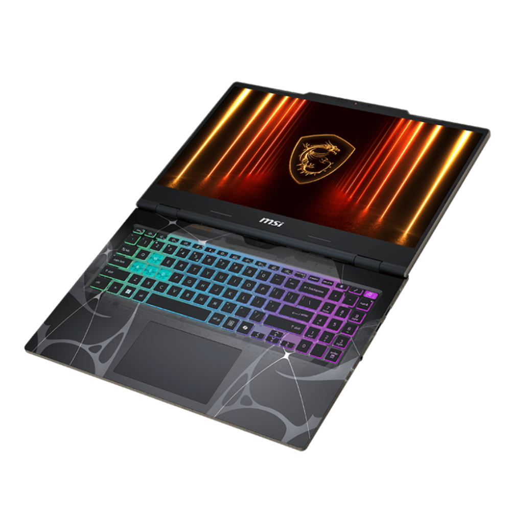 TJM MSI Cyborg 15 B2RWFKG-296XAE, Intel Core 7-240H, RAM 16GB, SSD 512GB, RTX 5060 8GB, 15.6 FHD IPS 144Hz. Translucent Black