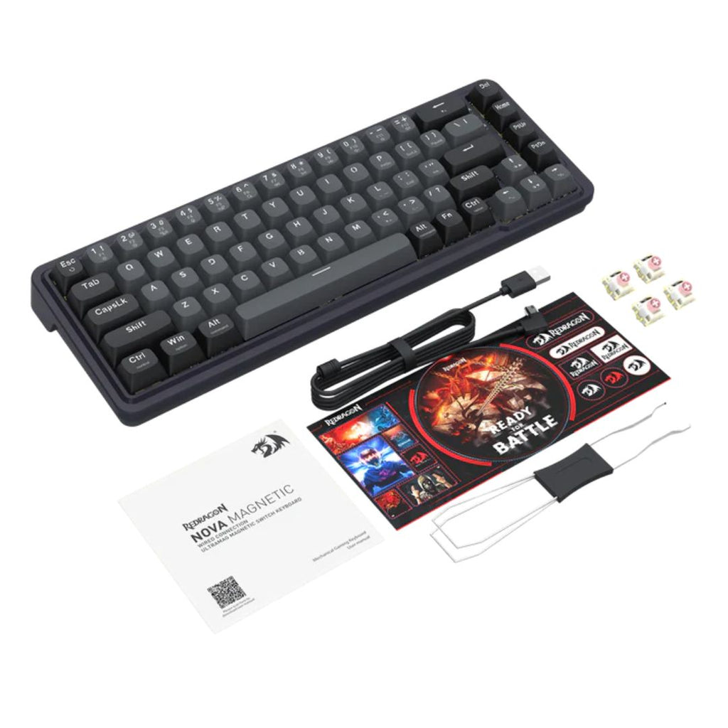 TJM Redragon K709 Nova Magnetic Wired - Black
