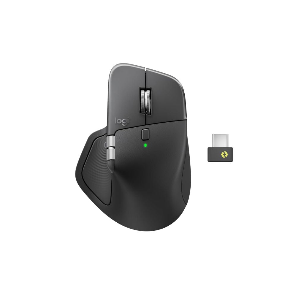 TJM Logitech MX Master 4 Advanced Wireless Graphite Mouse