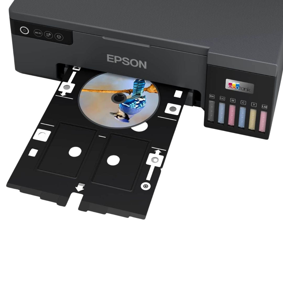 TJM Epson EcoTank L8050 Color, A4 Wi-Fi All-in-One Ink Tank Photo Printer