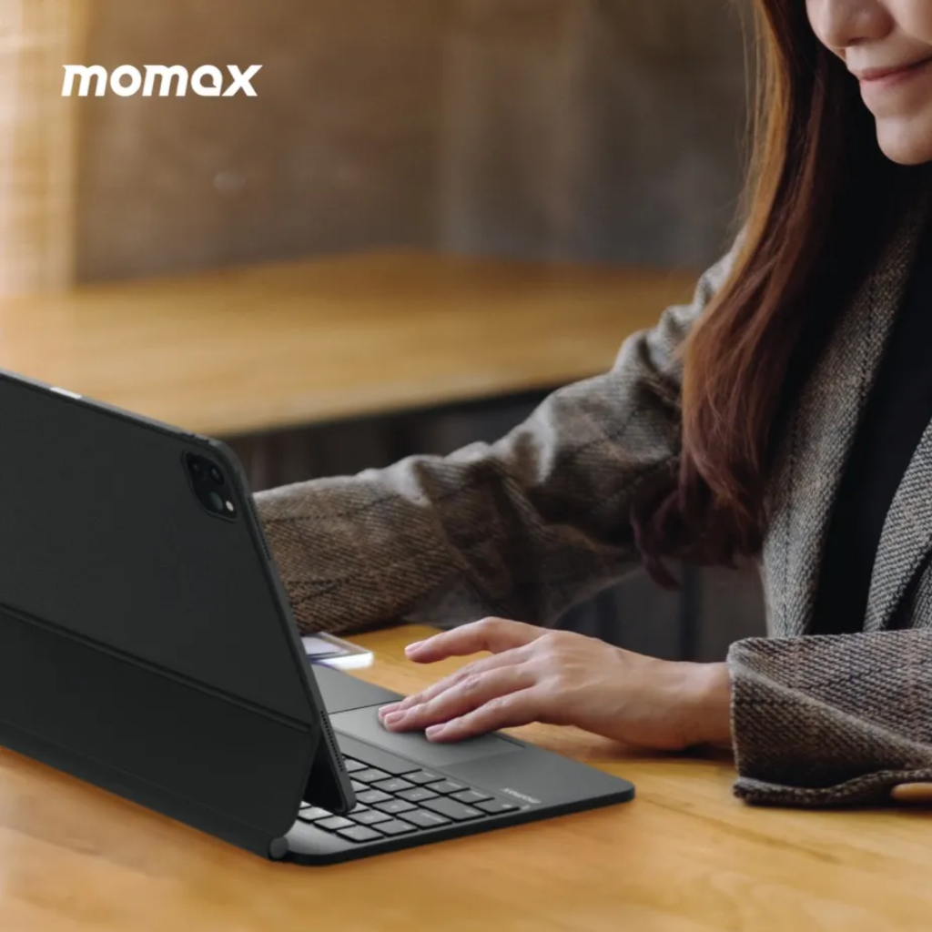 TJM Momax MAG.LINK KB3MA Wireless Magnetic Keyboard For iPad - (Arabic Layout)