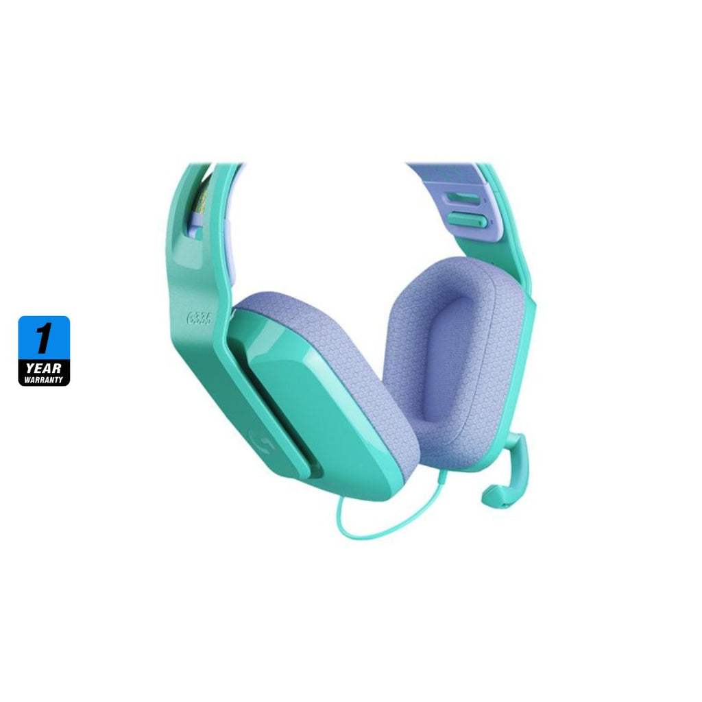 TJM Logitech G335 Wired Gaming Headset - Mint