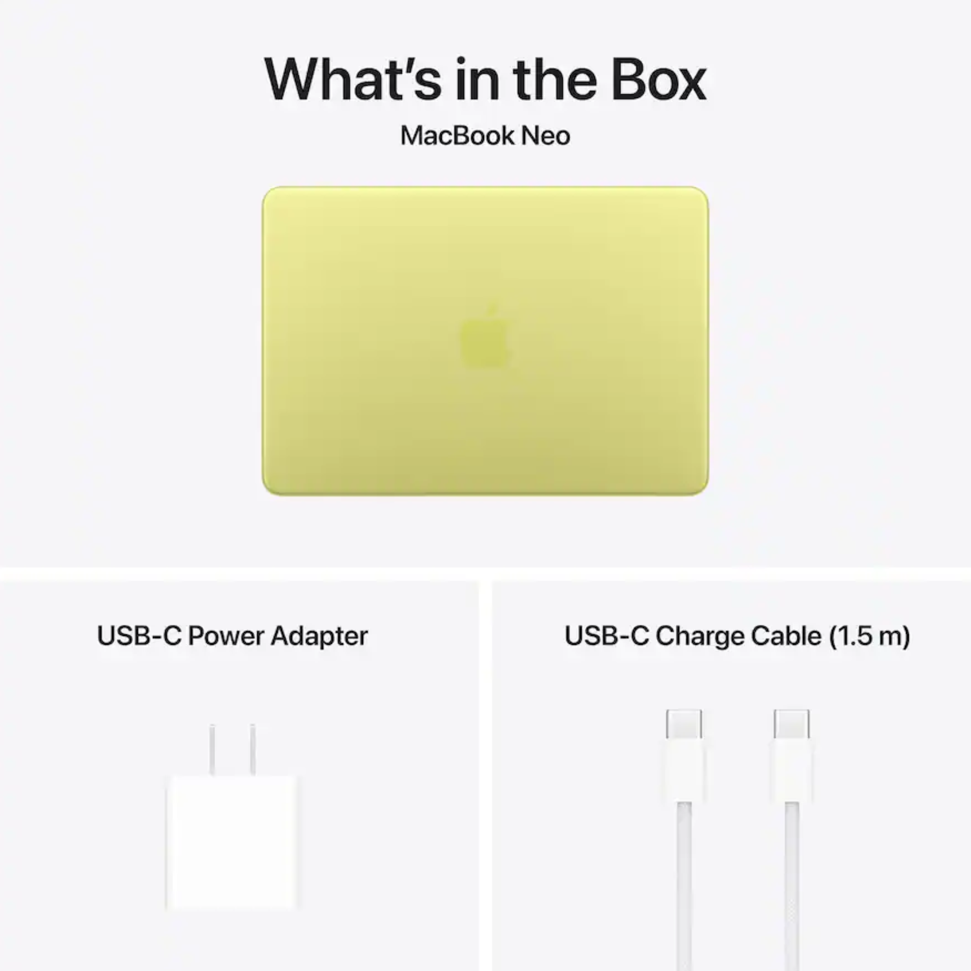 TJM Apple MacBook Neo MHFE4ZP/A - A3404, Apple A18 Pro (6 Cores), GPU (5 Cores), RAM 8GB, SSD 512GB, 13.0 Inch (2408 x 1506) IPS, Citrus