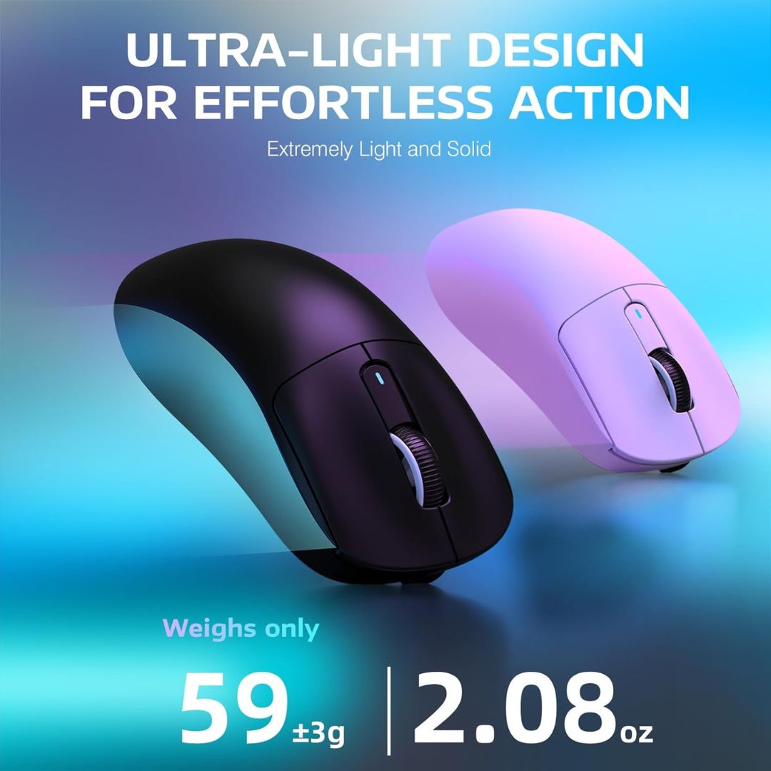 TJM ATTACK SHARK X3PRO  Wireless Gaming Mouse - Black