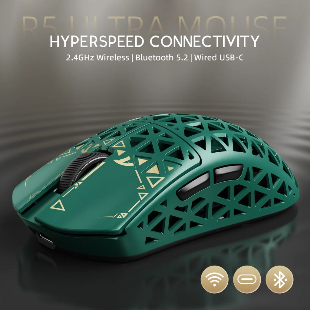 TJM Attack Shark R5 Ultra Wireless - Green