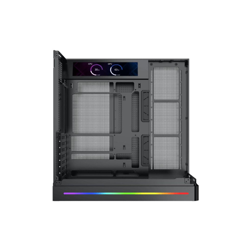 TJM Xigmatek Pano II Mid Tower Case - Black