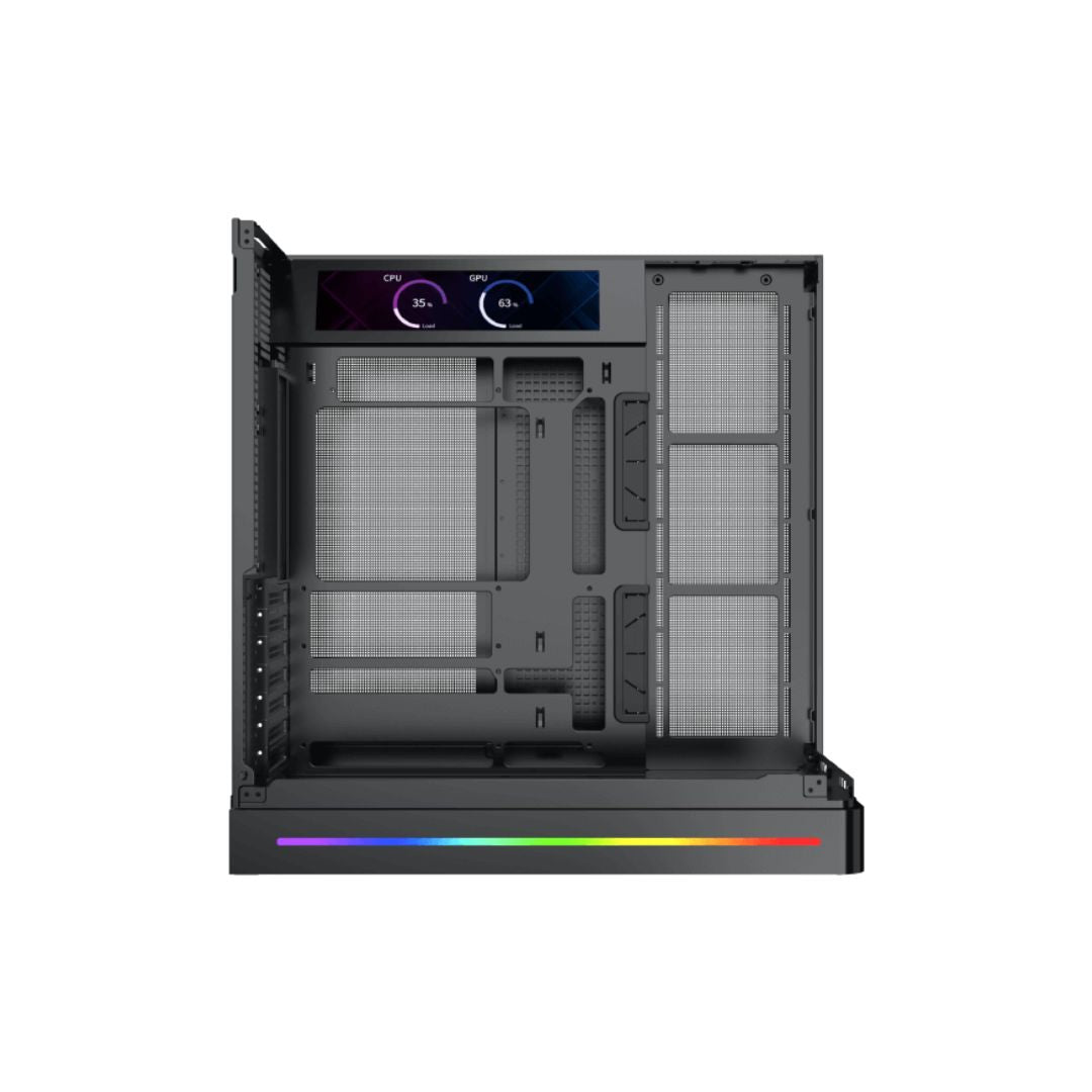 TJM Xigmatek Pano II Mid Tower Case - Black