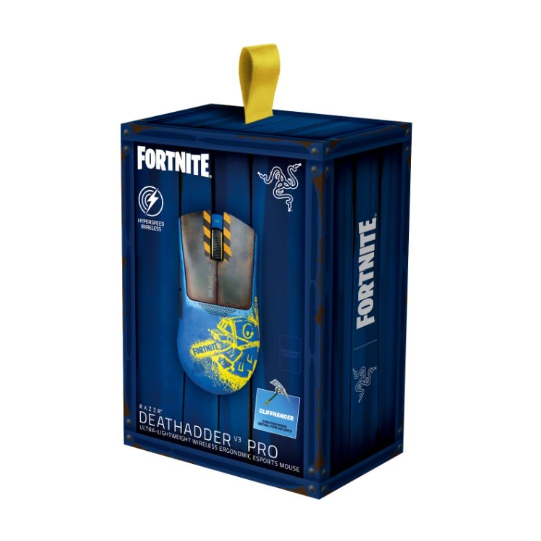 TJM Razer DeathAdder V3 PRO Gaming Mouse - Fortnite Edition