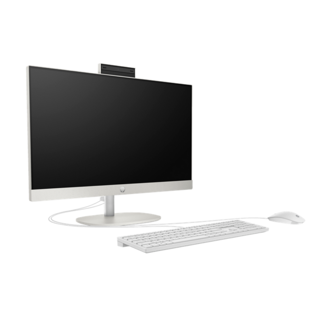 TJM All in One HP 24-CR0323NH, Intel Core i5-1335U, RAM 8GB, SSD 512GB, Intel Iris Xe Graphics, 24 FHD IPS Touch Screen, Shell white