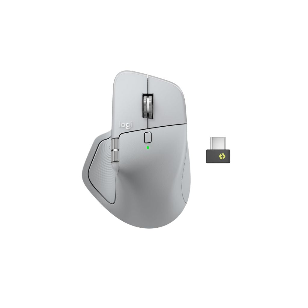 TJM Logitech MX Master 4 Advanced Wireless White Mouse