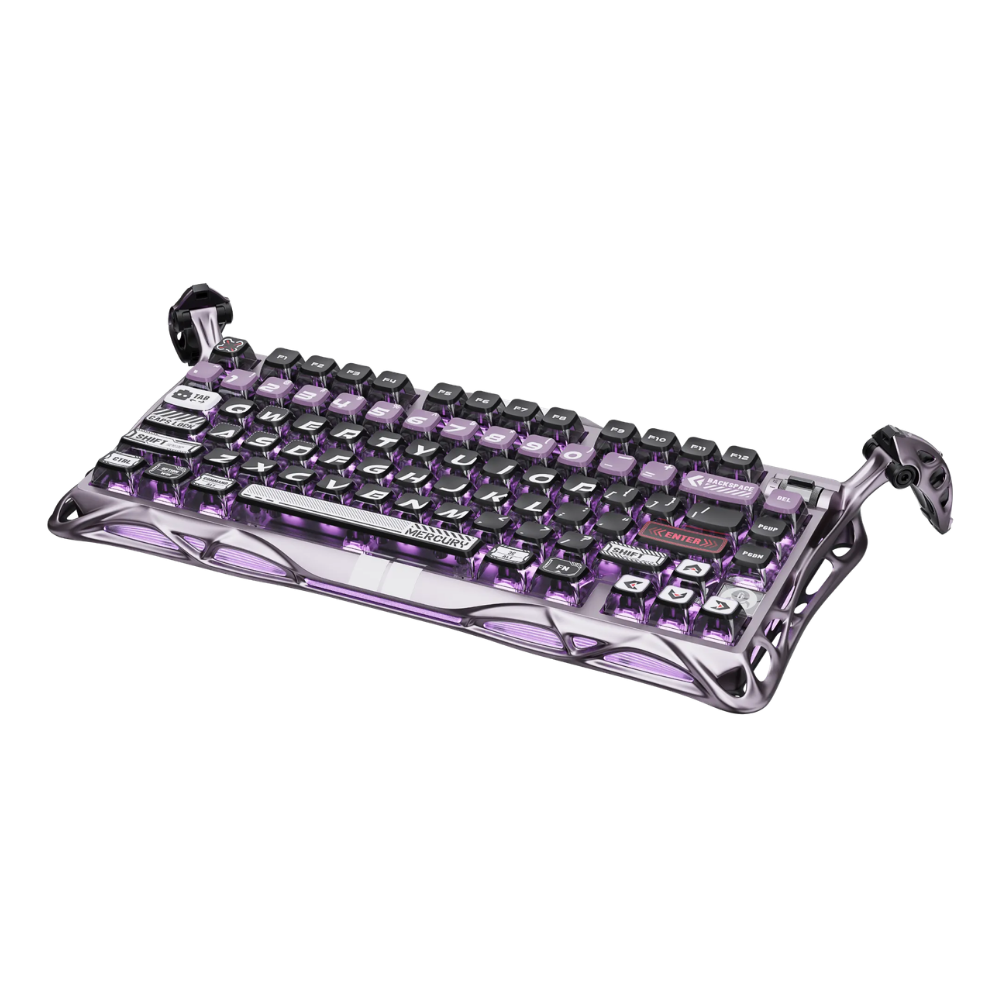 TJM Gravastar Mercury GS V75 Pro Gaming Keyboard - Iron Purple