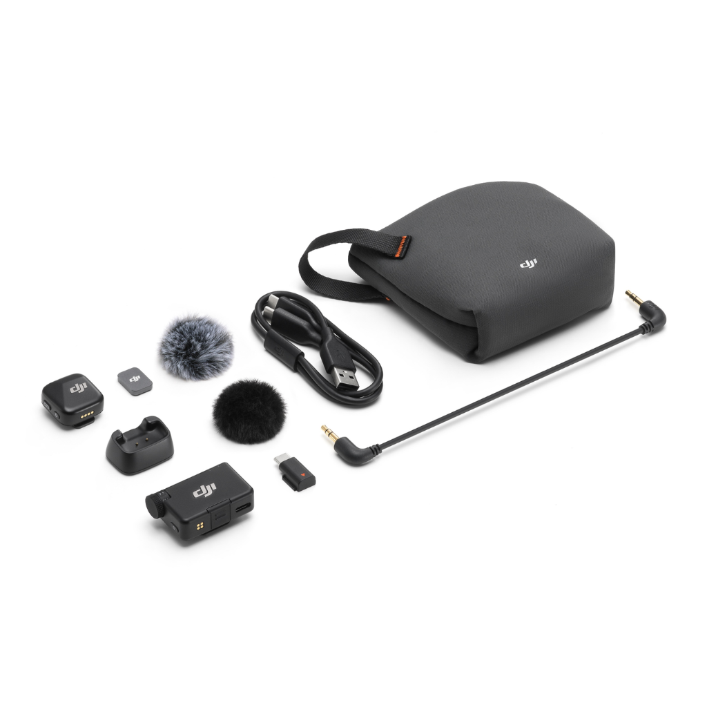 TJM DJI Mic Mini 1TX - 1RX Wireless Microphone