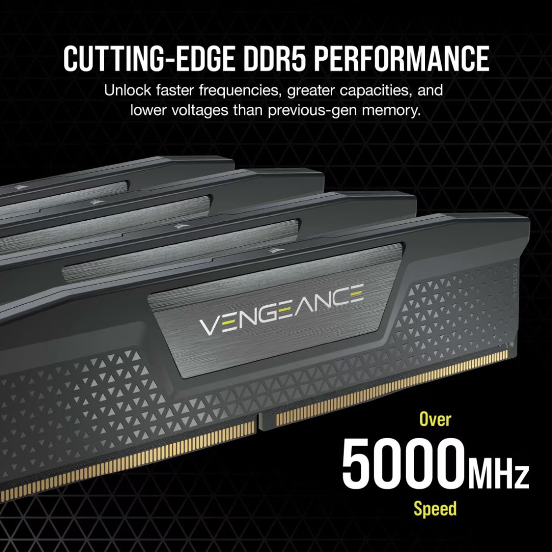 TJM CORSAIR VENGEANCE DDR5 32GB (2x16GB) 6000MHz CL36 XMP Ready