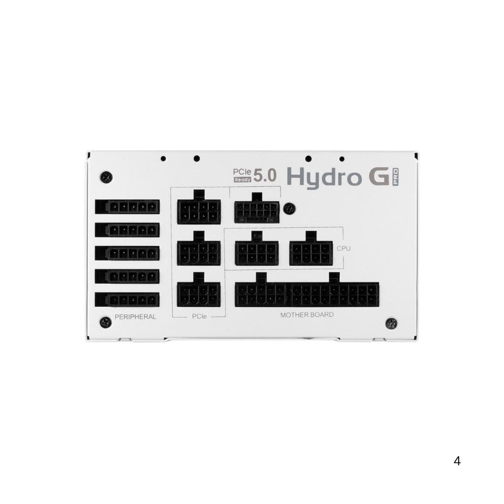 TJM FSP Hydro G PRO ATX3.0, 1000W 80+ Gold, Full Modular, PCIe 5.0 , White