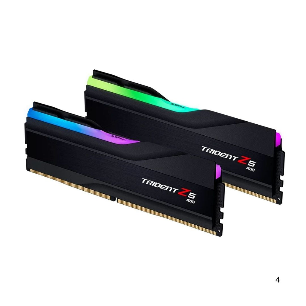 TJM G.SKILL Trident Z5 RGB  DDR5 64GB (2x32GB) 6000MHz CL36,XMP & EXPO - Black