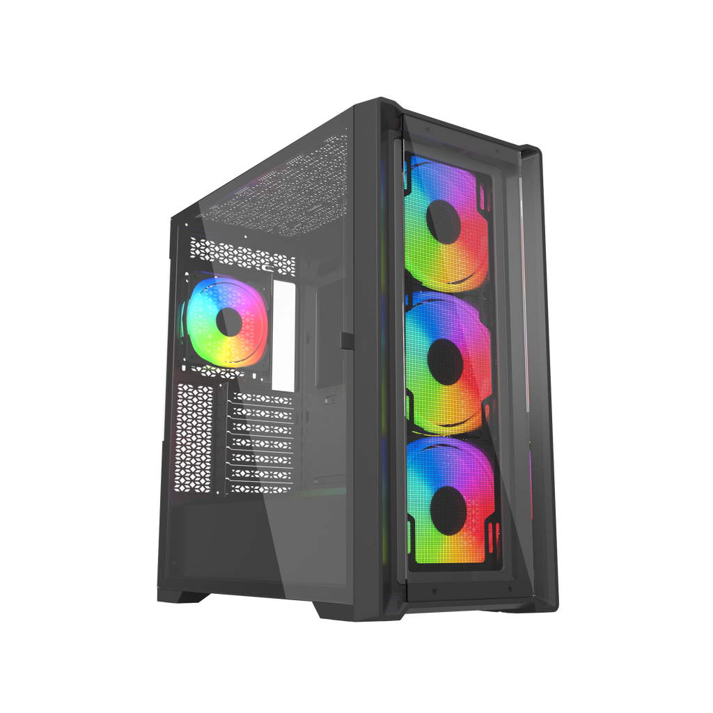 TJM Raptor 230-A Falcon Strike Tempered Glass - Black