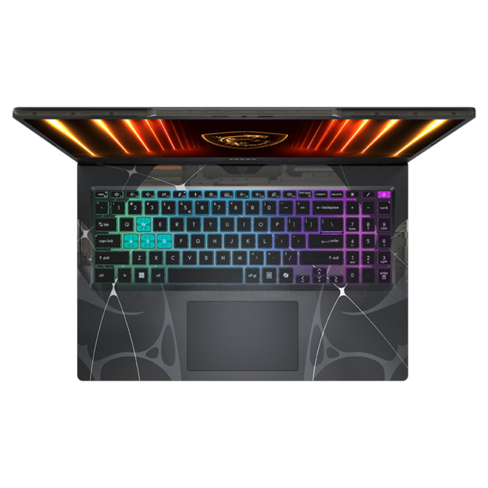 TJM MSI Cyborg 15 B2RWFKG-296XAE, Intel Core 7-240H, RAM 16GB, SSD 512GB, RTX 5060 8GB, 15.6 FHD IPS 144Hz. Translucent Black