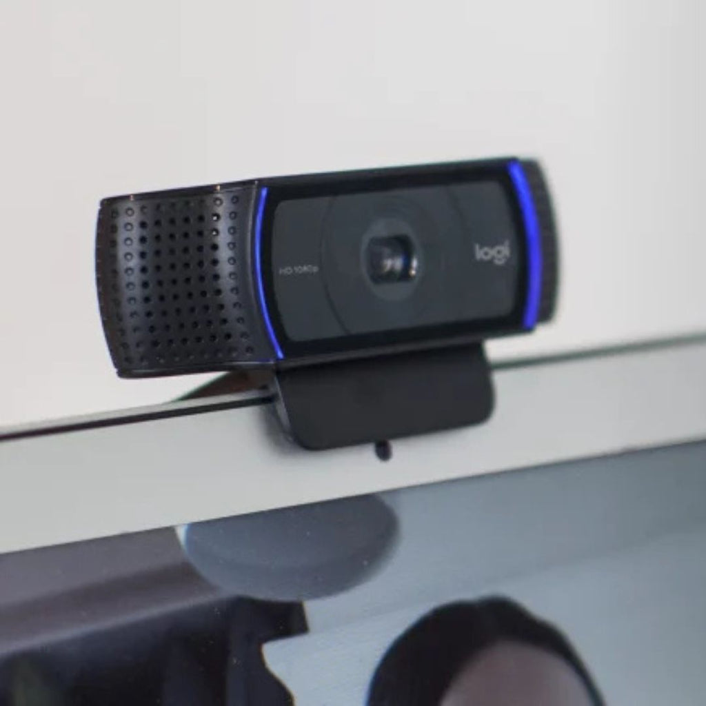 TJM Logitech C920 HD Pro Webcam, Full HD 1080p/30fps