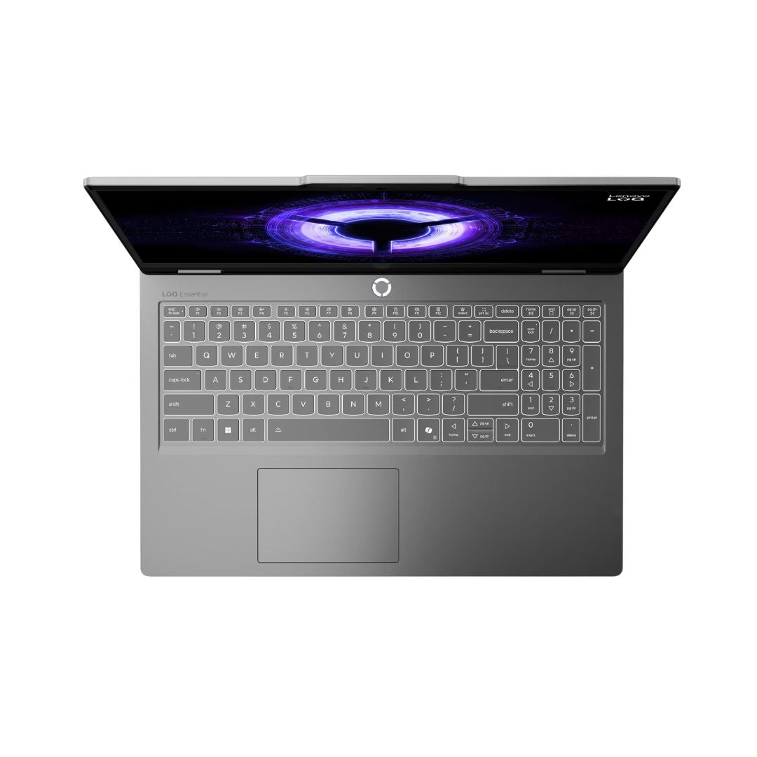 TJM Lenovo LOQ Essential 15IRX11 -  (2KUS-110219) Intel Core i5-13450HX, RAM 16GB, 512GB, RTX 5050 8GB, 15.6 Inch FHD 144Hz, Luna Gray