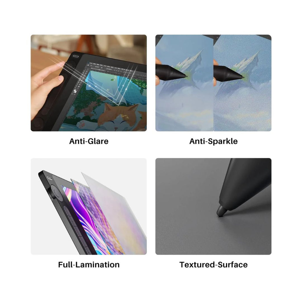 TJM Huion Kamvas 16-GS1563 GEN 3, 15.8 Inch Graphic Drawing Tablet