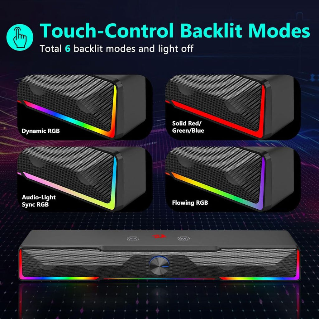 TJM Redragon Catenon GS516 RGB Wireless Desktop Speakers