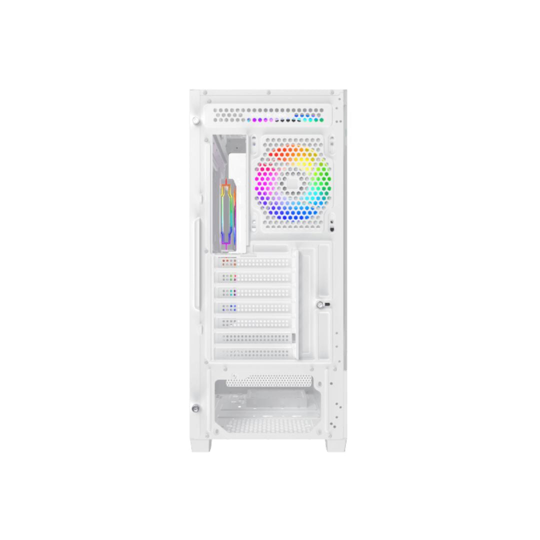 TJM Xigmatek Alphard Arctic Mid Tower Case - White