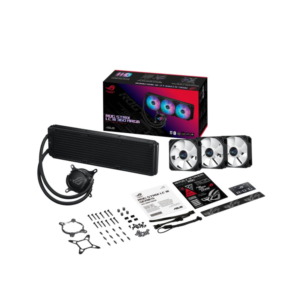 TJM ASUS ROG Strix LC III 360 ARGB, Black