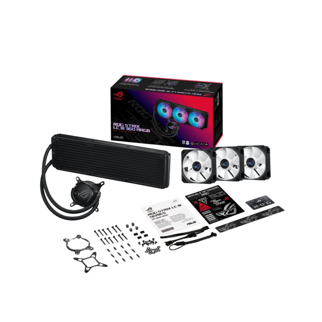 TJM ASUS ROG Strix LC III 360 ARGB, Black