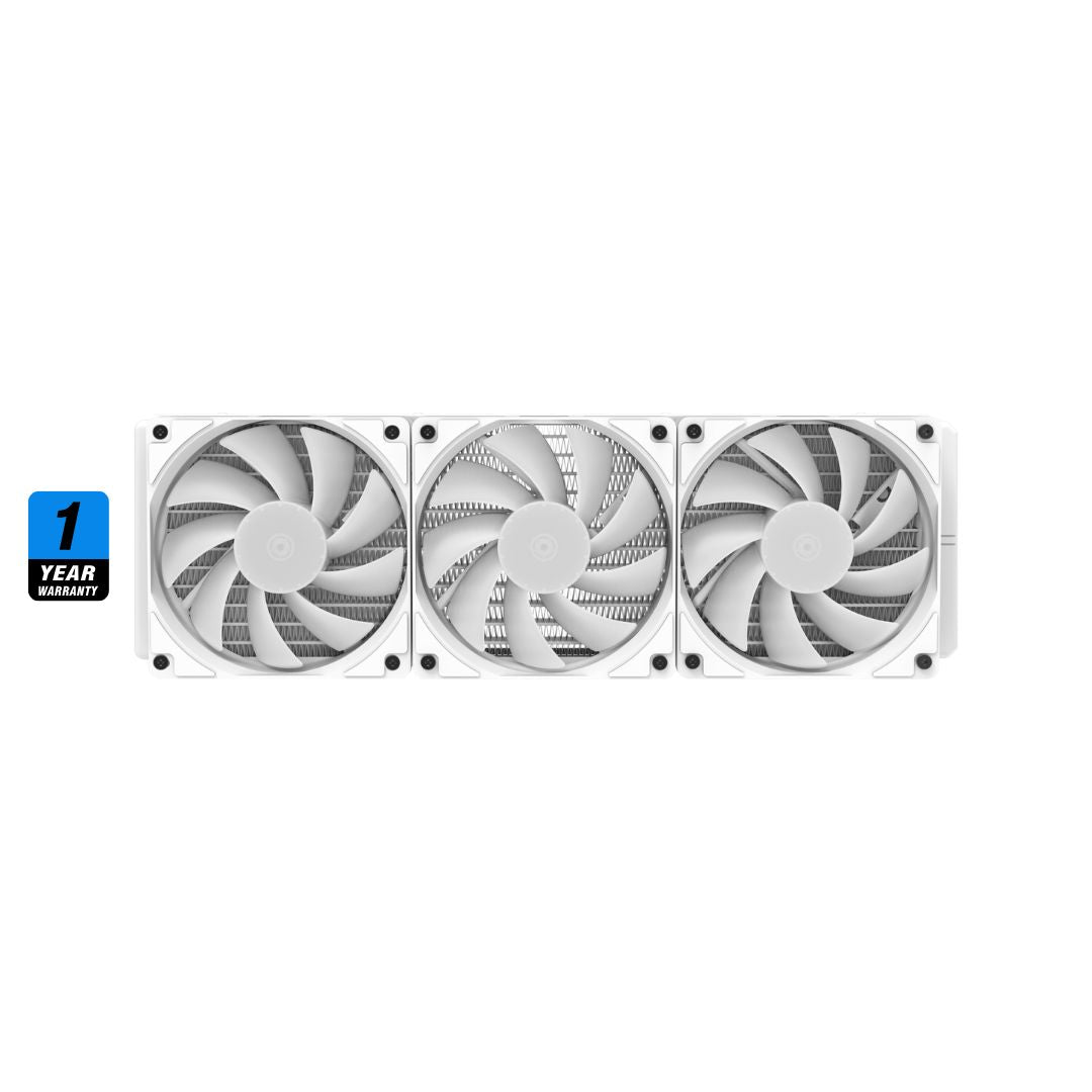 TJM DarkFlash DC360 Liquid CPU Cooler - White