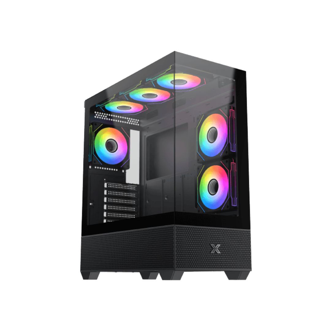 TJM Xigmatek Alphard Mid Tower Case - Black