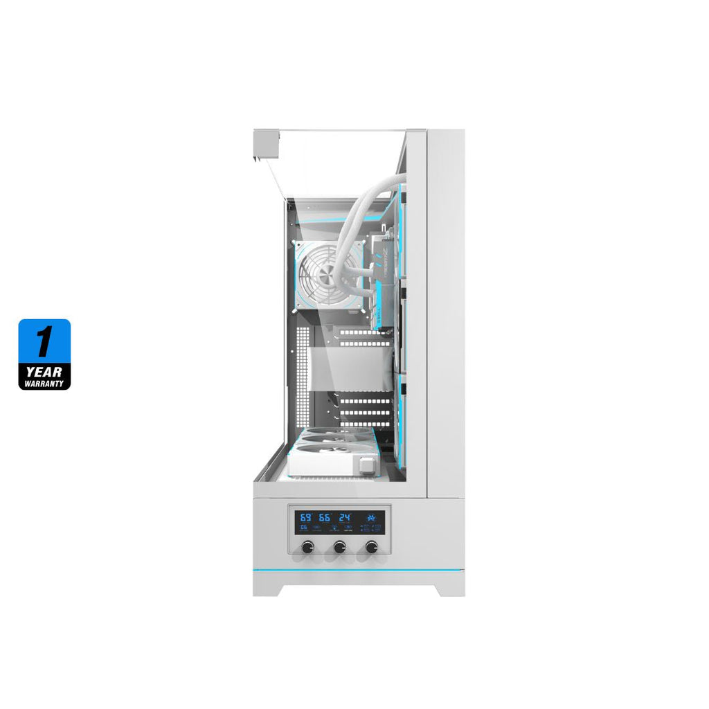 TJM DarkFlash DY450L Pro Mid Tower Case - White