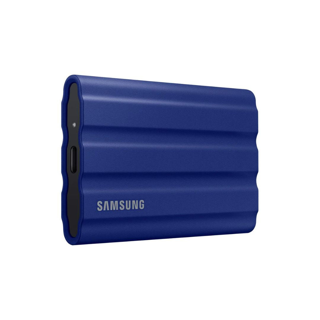 TJM Samsung  T7 Shield 1TB Portable External SSD, BLUE
