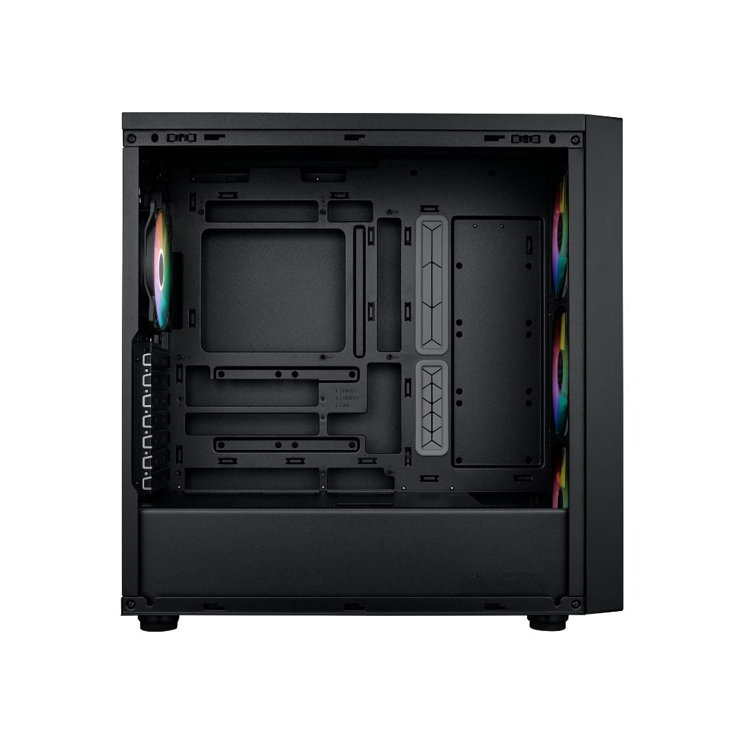 TJM Cooler Master MasterBox 600 Mid Tower 4 Fan - Black