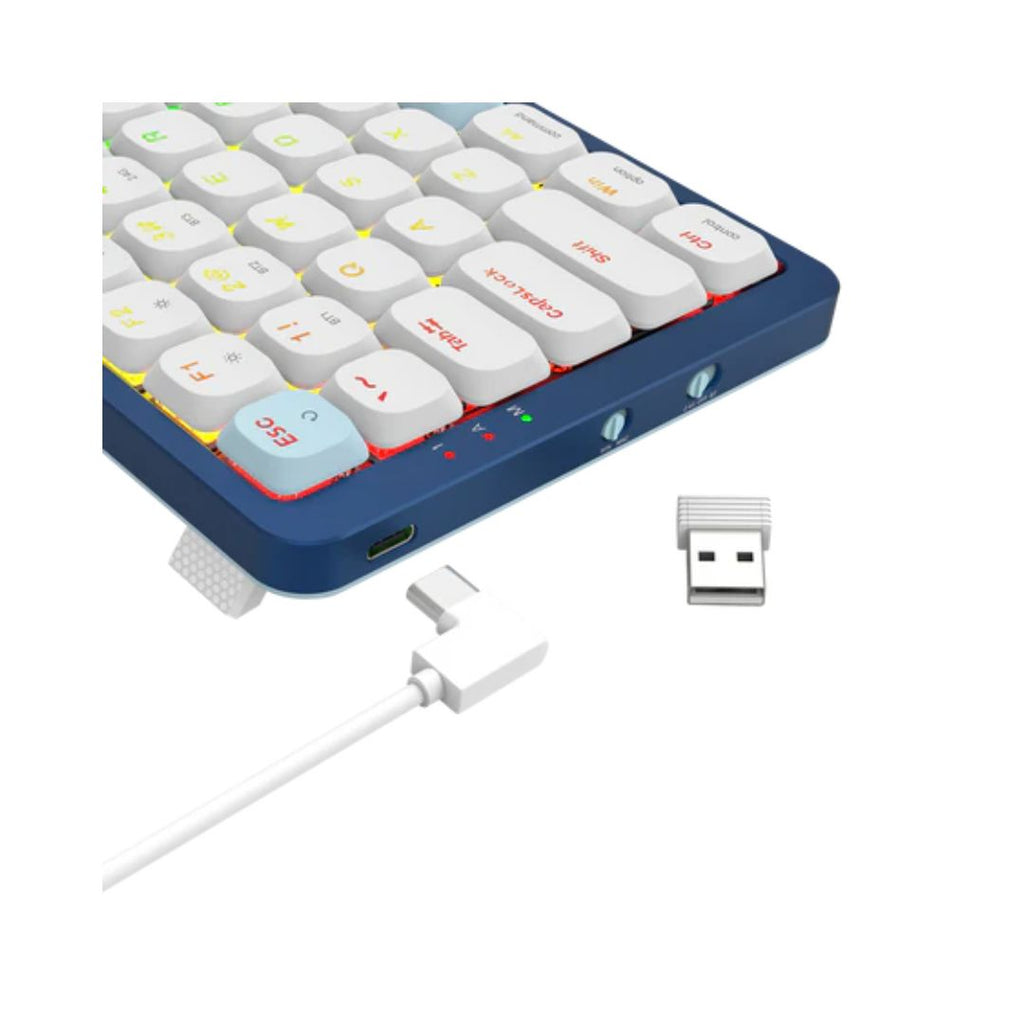 TJM Redragon K684WB-RGB-PRO EVA PRO 3 modes Mechanical Gaming Keyboard