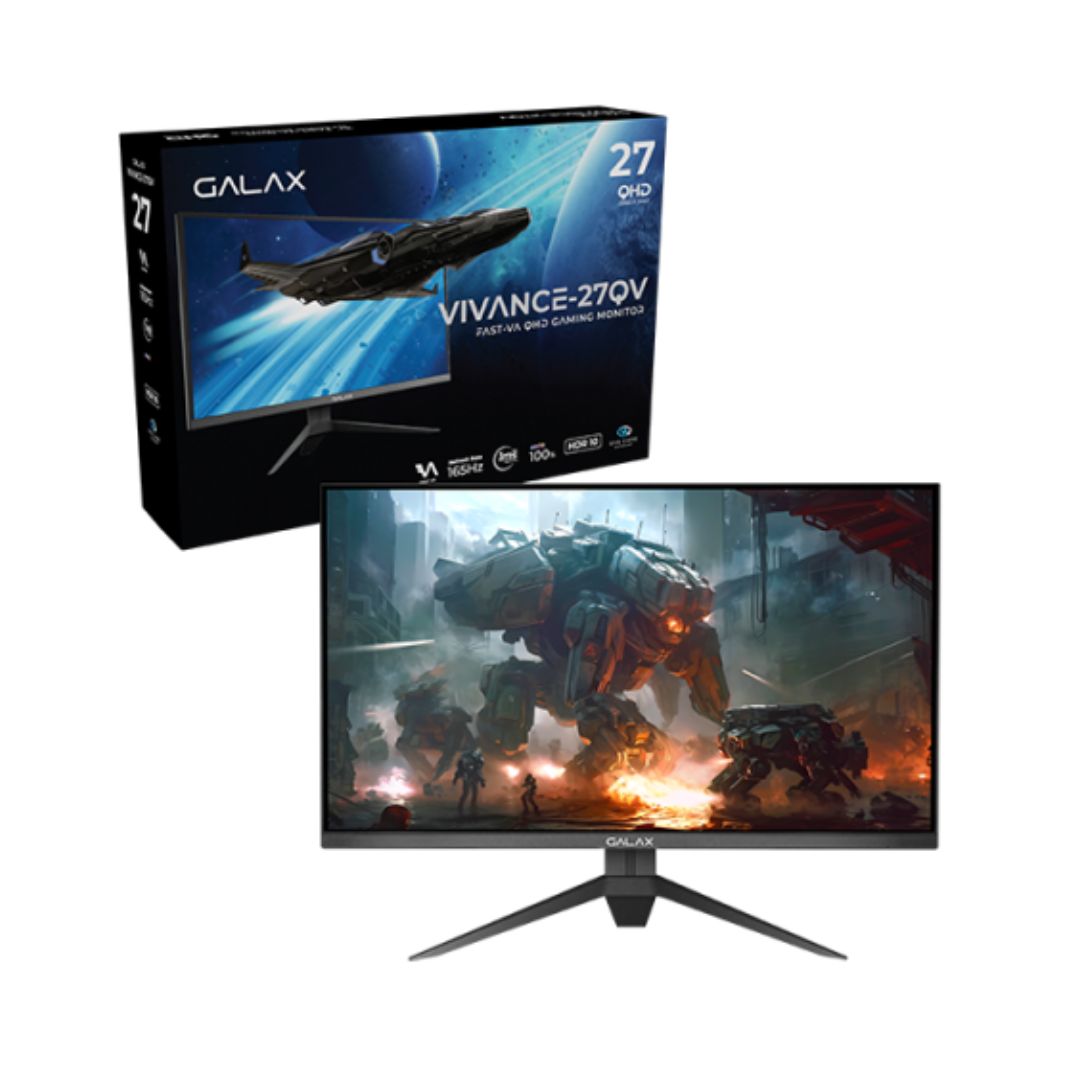 TJM GALAX VI-27QV 27 2K (2560x1440) 165Hz 1Ms Fast VA Flat