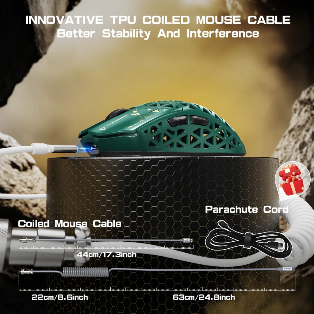 TJM Attack Shark R5 Ultra Wireless - Green