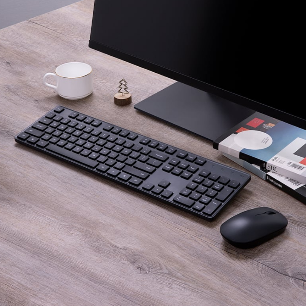 TJM Xiaomi Wireless Combo 100GL Keyboard & Mouse (English Layout)