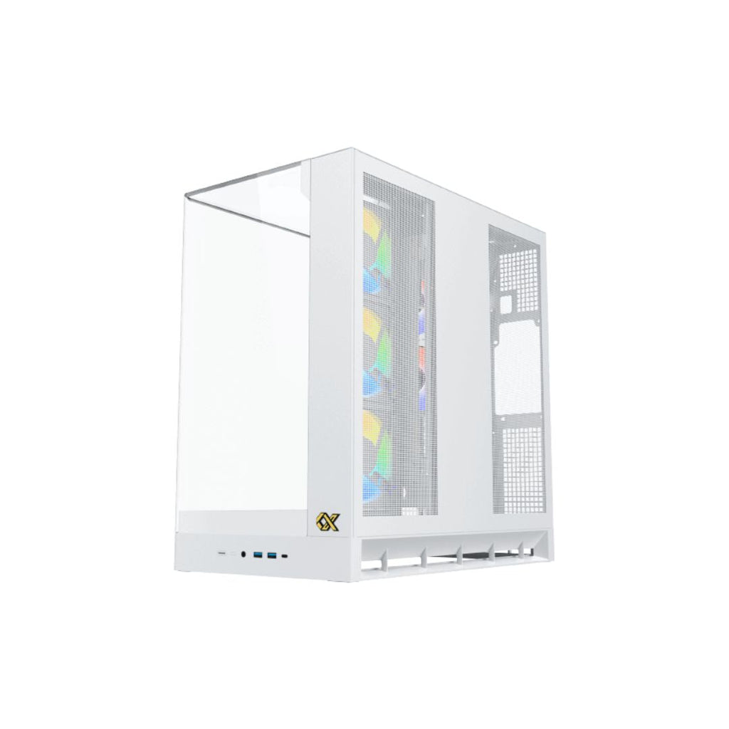 TJM Xigmatek Pano II Arctic Mid Tower Case - White