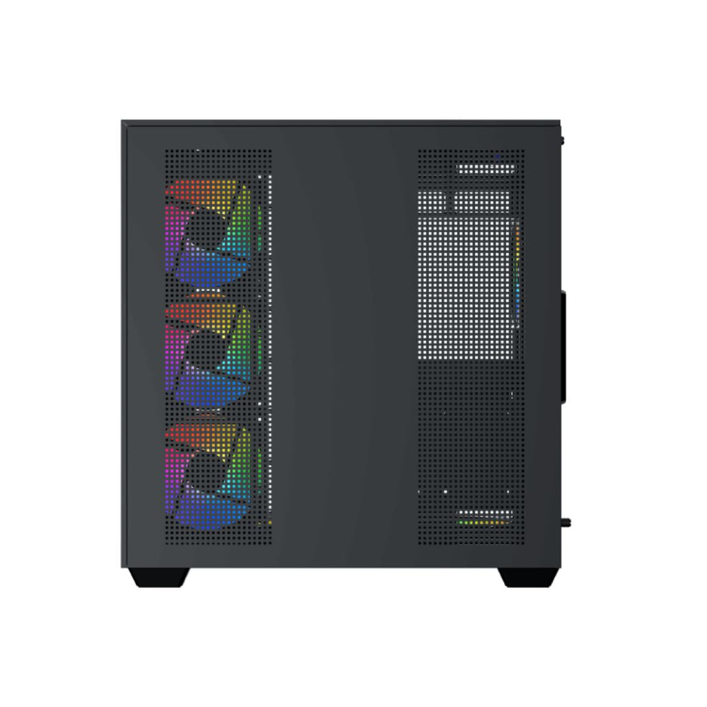 TJM Xigmatek Aqua V Mid Tower Case - Black